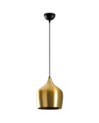 Suspension Dodo marron - 22x22x124 cm
