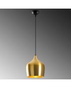 Suspension Dodo marron - 22x22x124 cm