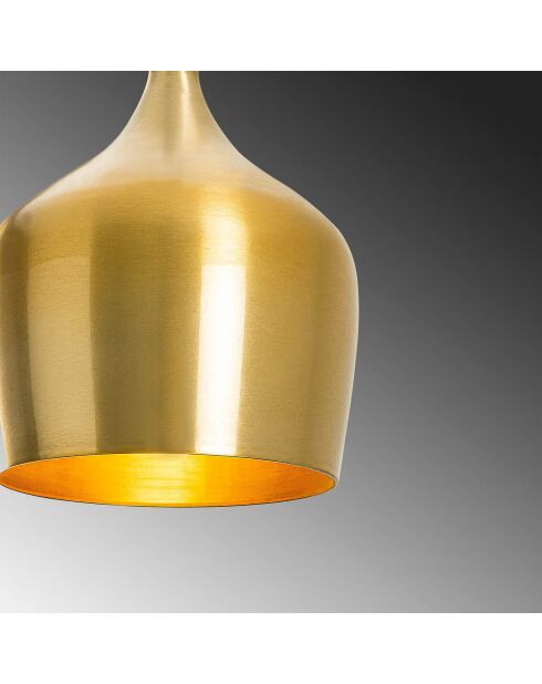 Dodo bruine hanglamp - 22x22x124 cm