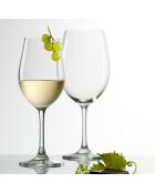6 Verres à vin Classic transparents - 37 cl