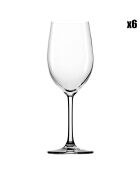 6 Verres à vin Classic transparents - 45 cl
