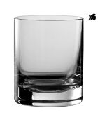 6 Verres à Whisky New York transparents - 32 cl