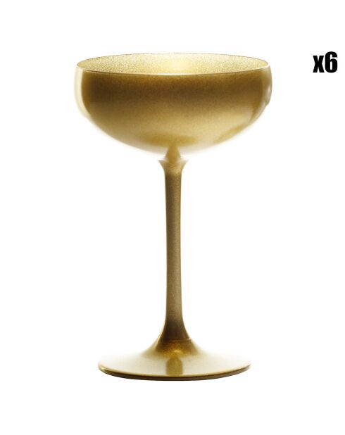 6 Verres à Cocktail Olympic transparents - 23 cl