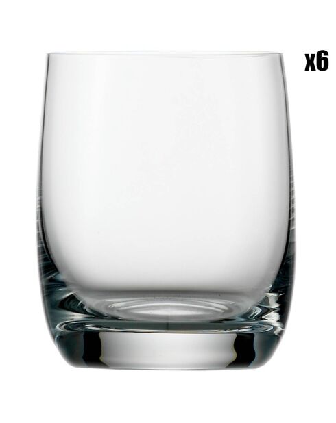 6 Gobelets Weinland transparents - 27.5 cl