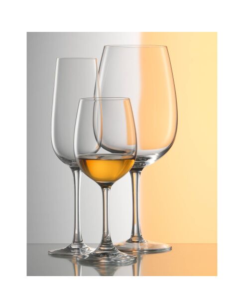 6 Flûtes à Champagne Weinland transparentes - 20 cl