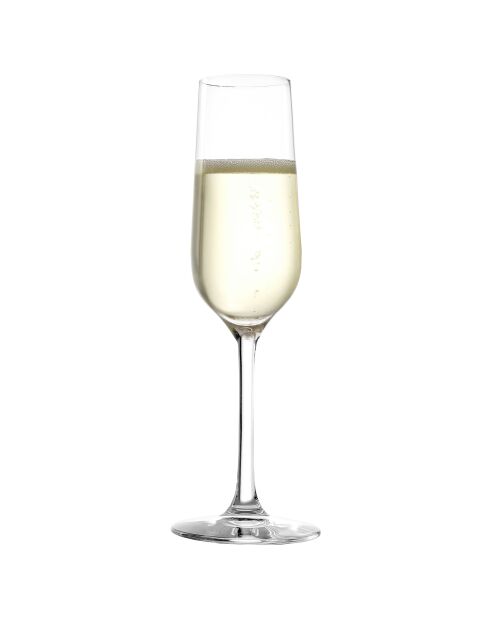6 Flûtes à Champagne Révolution transparentes - 20 cl