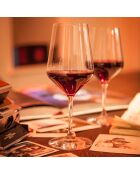 6 Verres à vin Bordeaux Révolution transparents - 65 cl