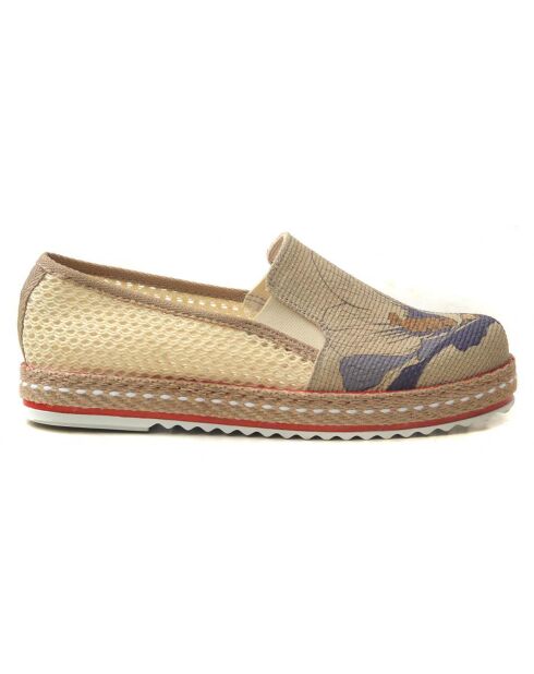 Espadrilles Delie multicolores - Talon 2.6 cm