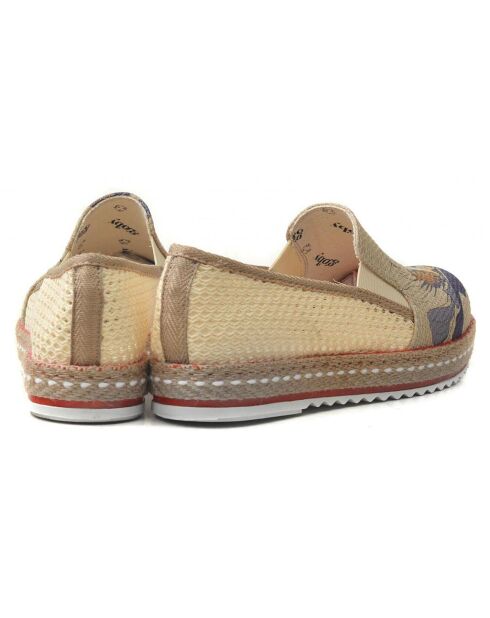 Espadrilles Delie multicolores - Talon 2.6 cm