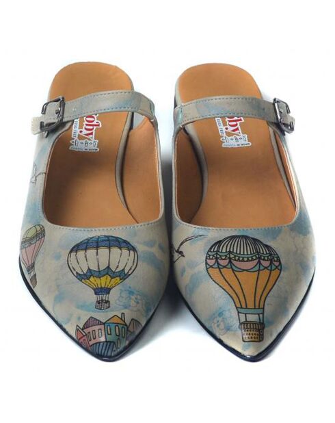 Mules Coralie multicolores