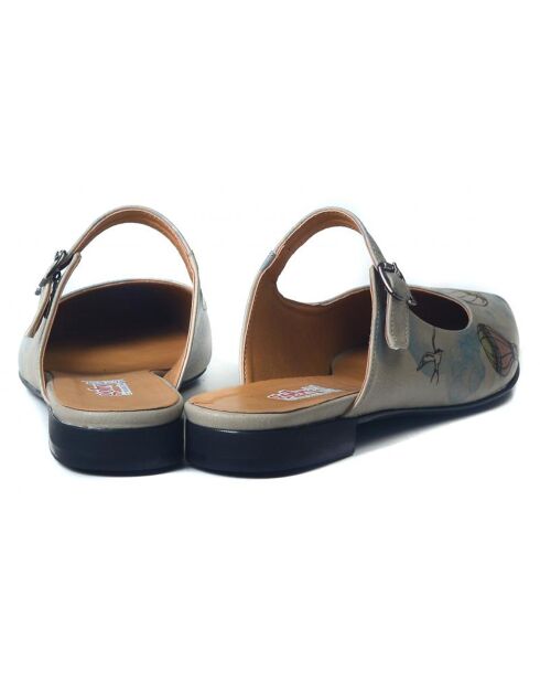 Mules Coralie multicolores