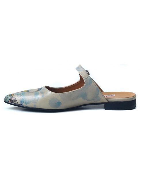 Mules Coralie multicolores