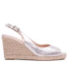 Peep-Toe 105776 Puderkeile, Absatz: 8 cm
