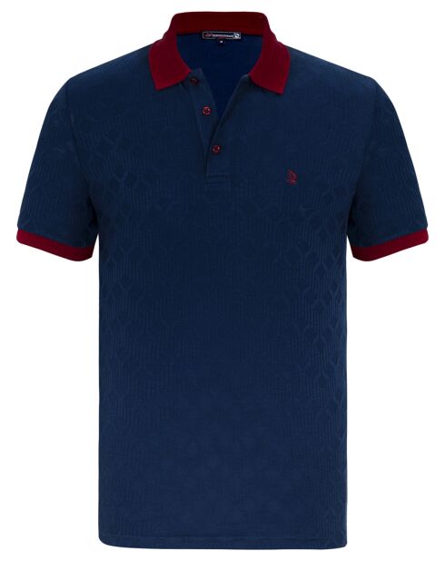 Polo Hugo bleu marine