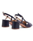 Sandali Marine Lina in pelle - tacco 5,5 cm