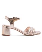 Sandales en Cuir Ella dorées - Talon 5.5 cm