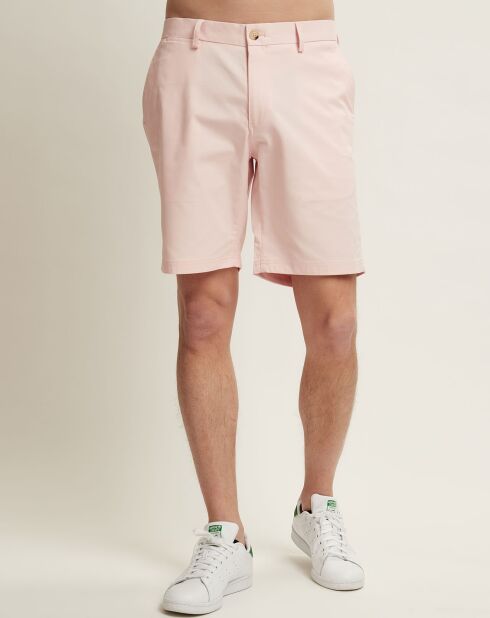 Lichtroze slimshort Liam