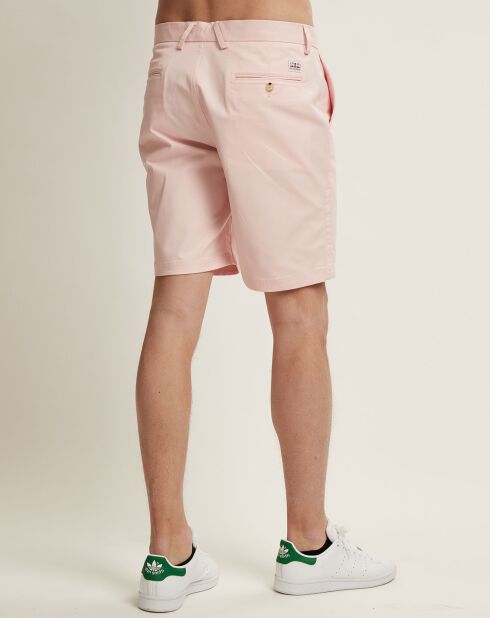 Lichtroze slimshort Liam