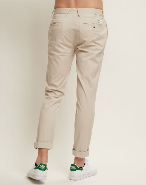 Pantalones ajustados beige Marius
