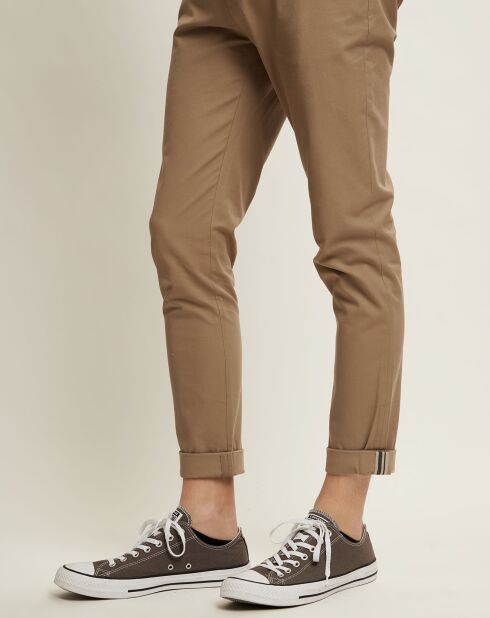 Pantalon Skinny Marius camel