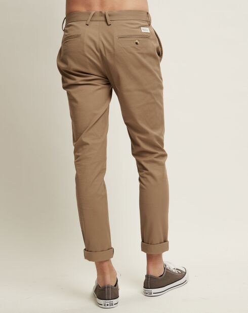 Pantalon Skinny Marius camel