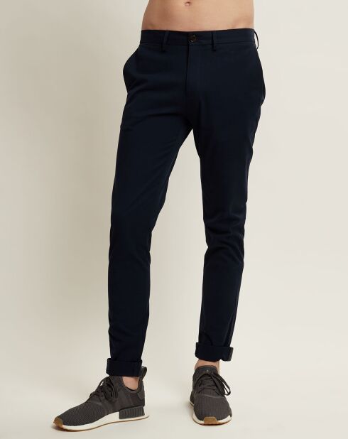 Marineblauwe Nolan Skinny Pants