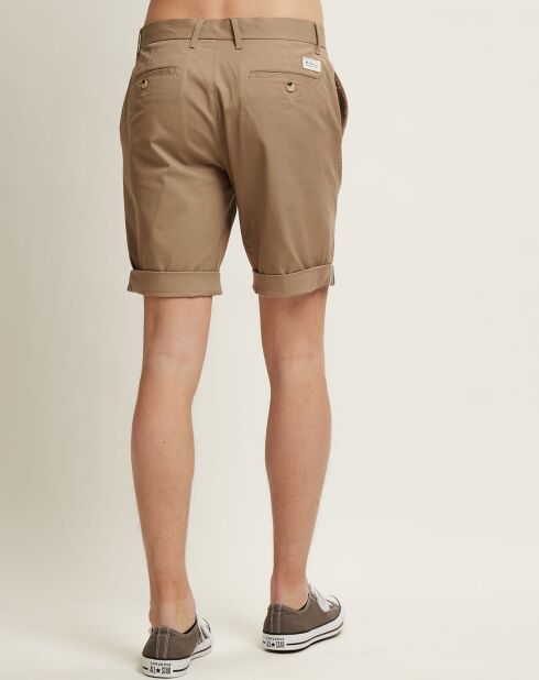 Rayan camel korte broek