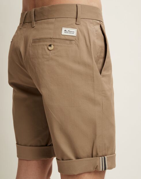 Rayan camel korte broek