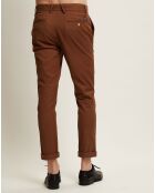 Pantalon Skinny Arthur taupe foncé