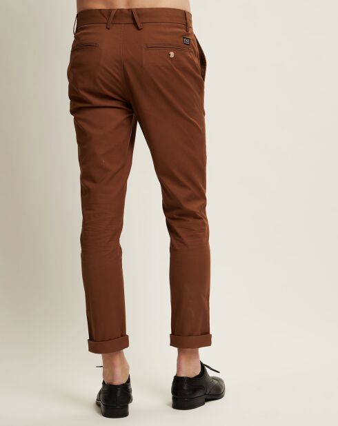 Pantalon Skinny Arthur taupe foncé