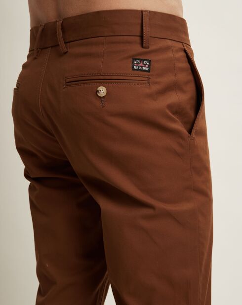 Pantalon Skinny Arthur taupe foncé