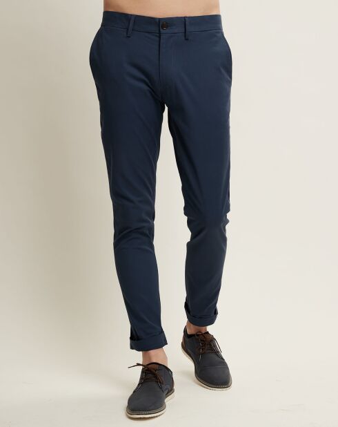 Pantaloni skinny blu scuro Arthur