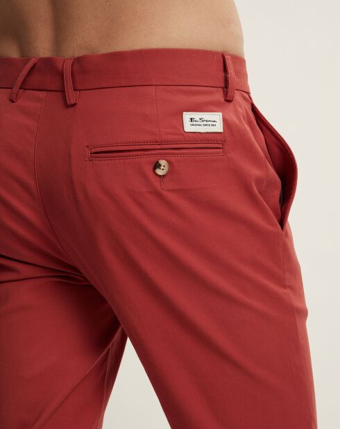 Nolan Teracotta Skinny-Hose
