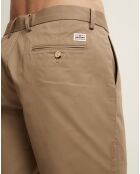Bermuda Slim Liam marron
