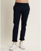 Pantalon Slim Amir bleu marine