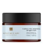 Masque de nuit régénérateur à l'huile de canneberges et huile de baies de genièvre - 50 ml