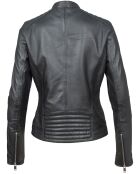 Schwarze Attila Lederjacke