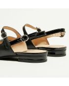 Slingback en Cuir Berenice noires