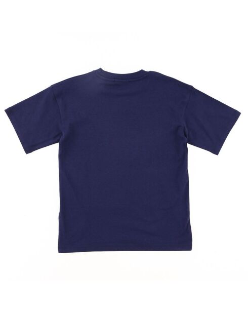T-Shirt Regular fit impression photo bleu foncé