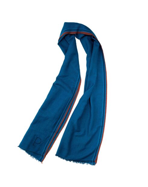 Étole Jazzy en Coton marine - 70x210 cm