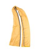Étole Jazzy en Coton jaune mimosa - 70x210 cm