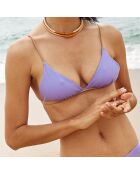 Haut de Maillot triangle Jeny lilas