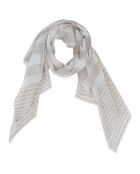 Étole Nino en Coton beige - 75x200 cm