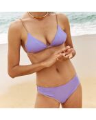 Haut de Maillot triangle Jeny lilas