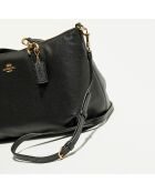 Sac à main en Cuir Ally noir - 21.9x13.5x36.9 cm