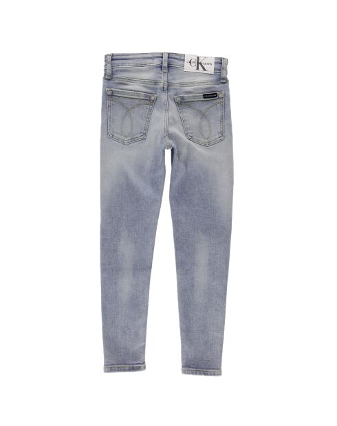 Jean Taperred en Coton stretch fuselé bleu clair