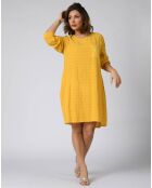 Robe Margo moutarde