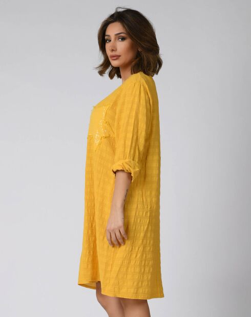 Robe Margo moutarde