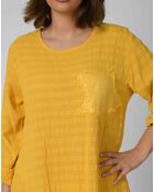 Robe Margo moutarde