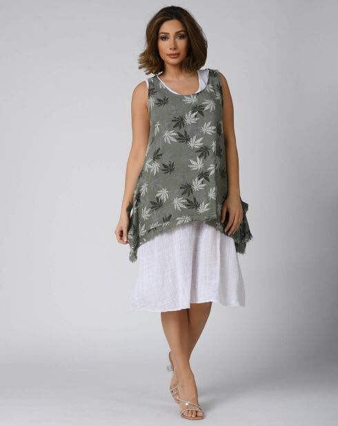 Robe Zelie kaki